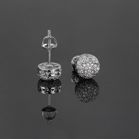 Funkelnde Pentagramm Ohrstecker