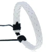 Geflochtenes Kunstlederarmband