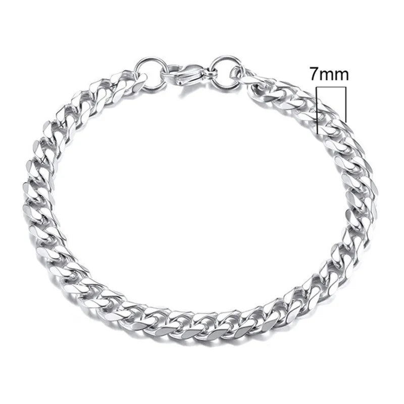 Cuban Curb Chain Armband