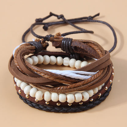 Modisches Kunstlederarmband